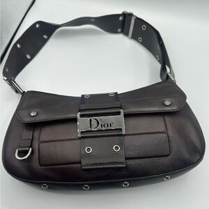 Christian Dior Street Chic Columbus shoulder leather bag